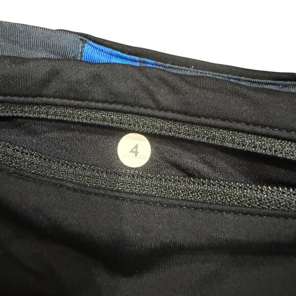 Lululemon Athletics Women’s Run Speed shorts, stripes, Size 4 - Picture 5 of 5